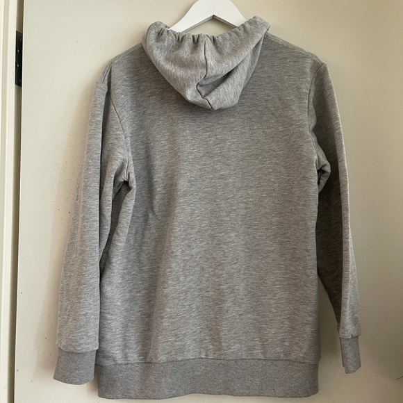 Zara Grey Drawstring Hoodie - Picture 2 of 3